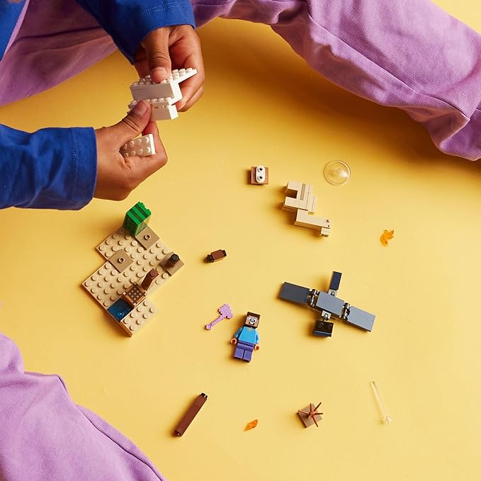 Buy Lego Minecraft Steves Desert Expedition Set 21251 75pcs | Yallatoys.com