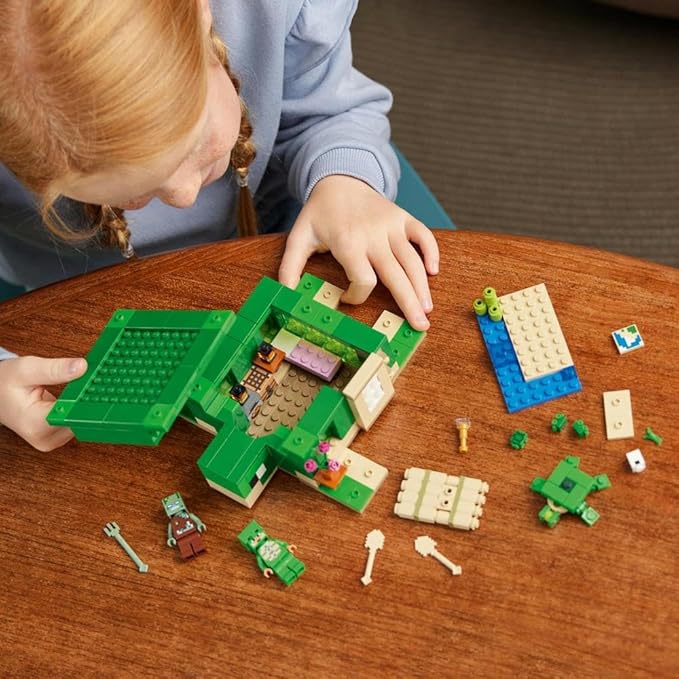 Buy Lego Minecraft The Turtle Beach House 21254 With 234pcs | Yallatoys.com