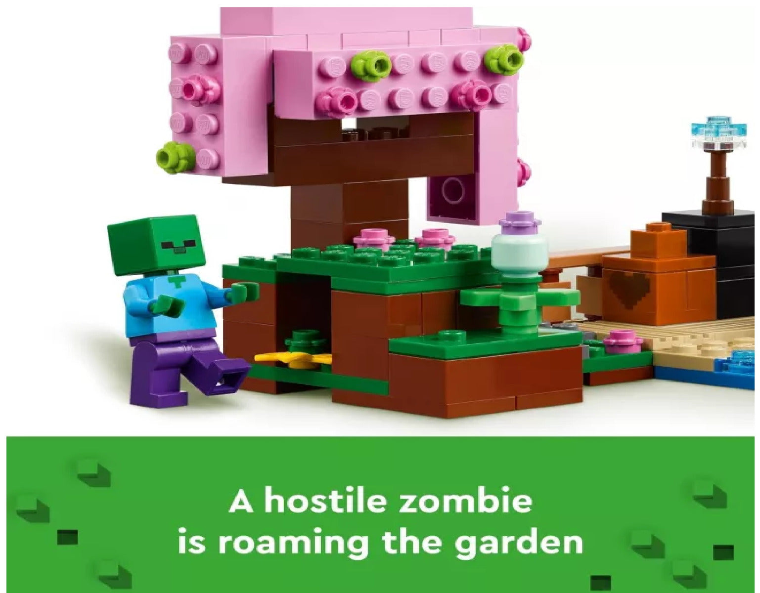 Buy Lego Minecraft 21260 The Cherry Blossom Garden With 304pcs | Yallatoys.com