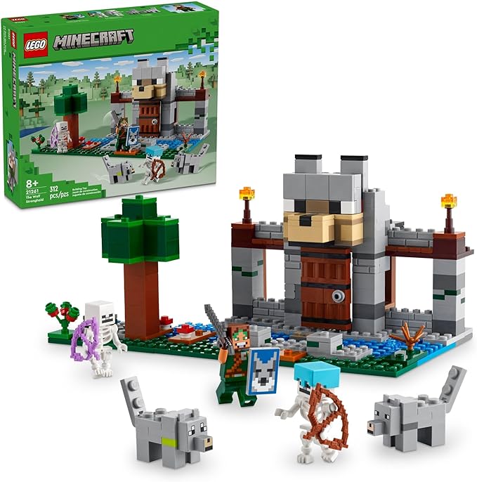 Buy Lego Minecraft The Wolf Stronghold 21261 With 312pcs | Yallatoys.com