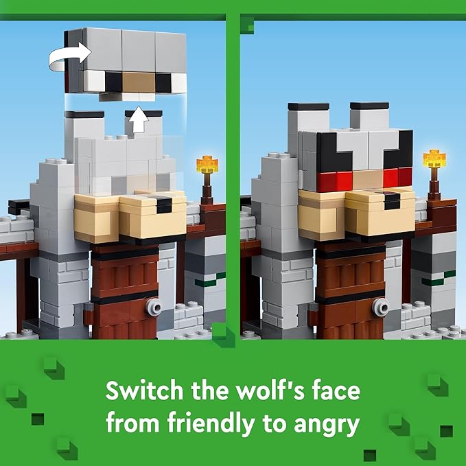 Buy Lego Minecraft The Wolf Stronghold 21261 With 312pcs | Yallatoys.com