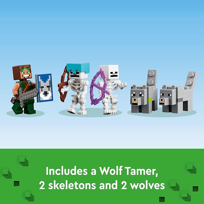 Buy Lego Minecraft The Wolf Stronghold 21261 With 312pcs | Yallatoys.com