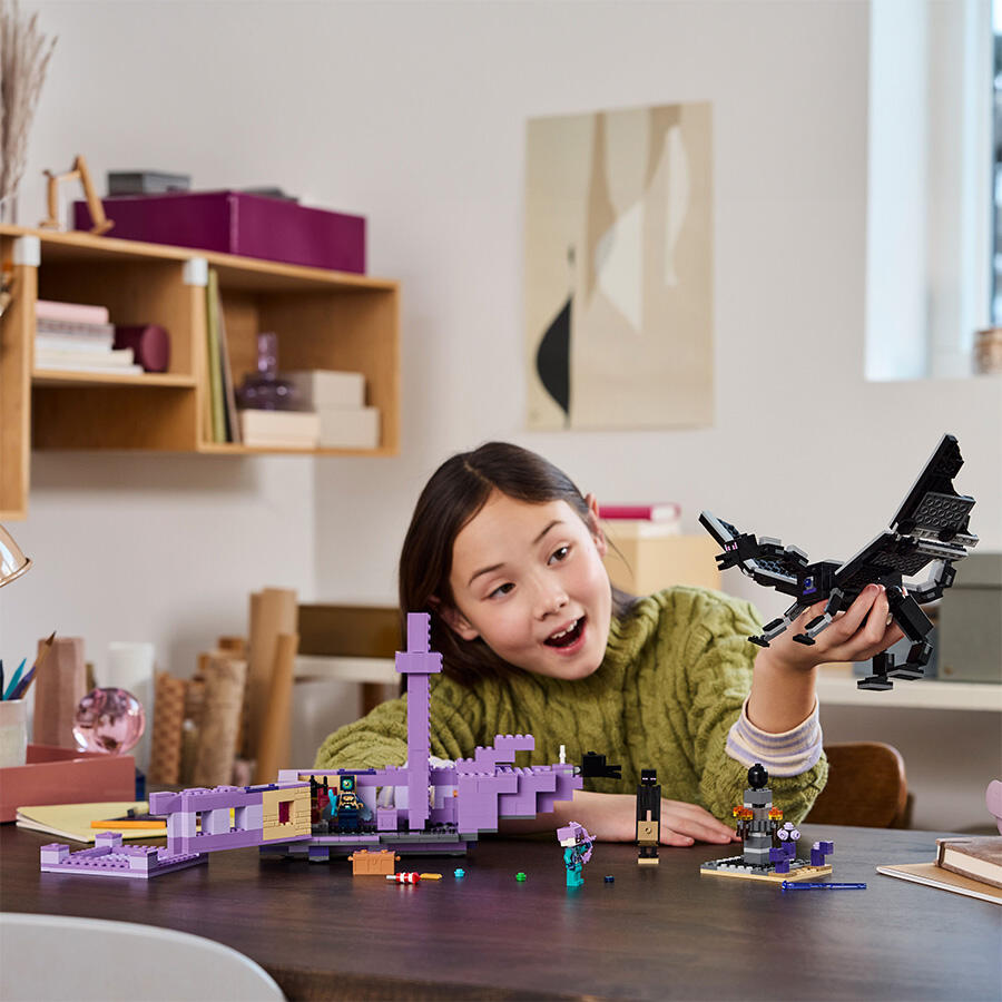 Buy Lego Minecraft The Ender Dragon And End Ship 21264 With 657pcs | Yallatoys.com