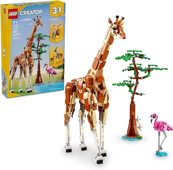 Buy Lego Creator 3 in 1 Wild Safari Animals Building Set 31150 780pcs | Yallatoys.com