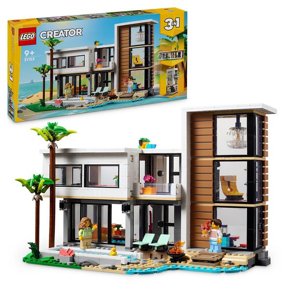 Buy Lego Creator Modern House 3in1 31153 With 939pcs | Yallatoys.com