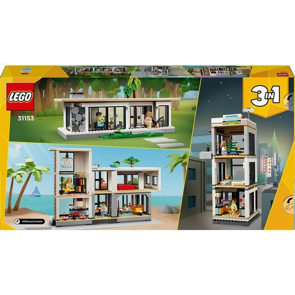 Buy Lego Creator Modern House 3in1 31153 With 939pcs | Yallatoys.com
