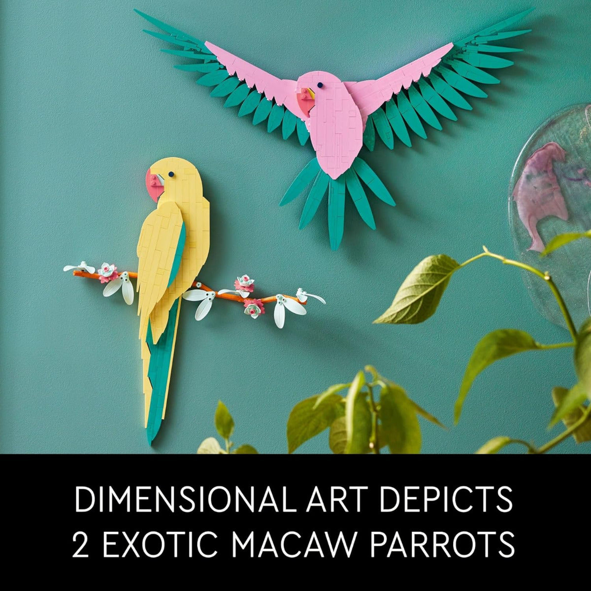 Buy Lego Art The Fauna Collection Macaw Parrots 31211 with 644pcs | Yallatoys.com