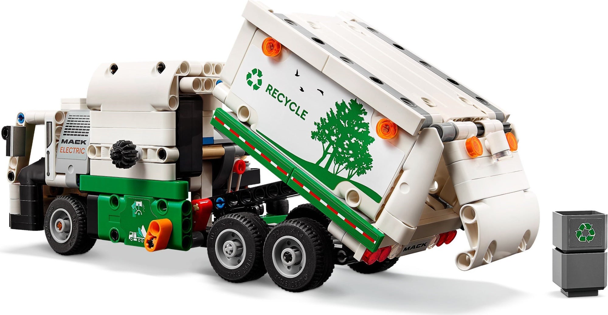 Buy Lego Technic Mack LR Electric Garbage Truck Building Set  42167 with 503pcs | Yallatoys.com