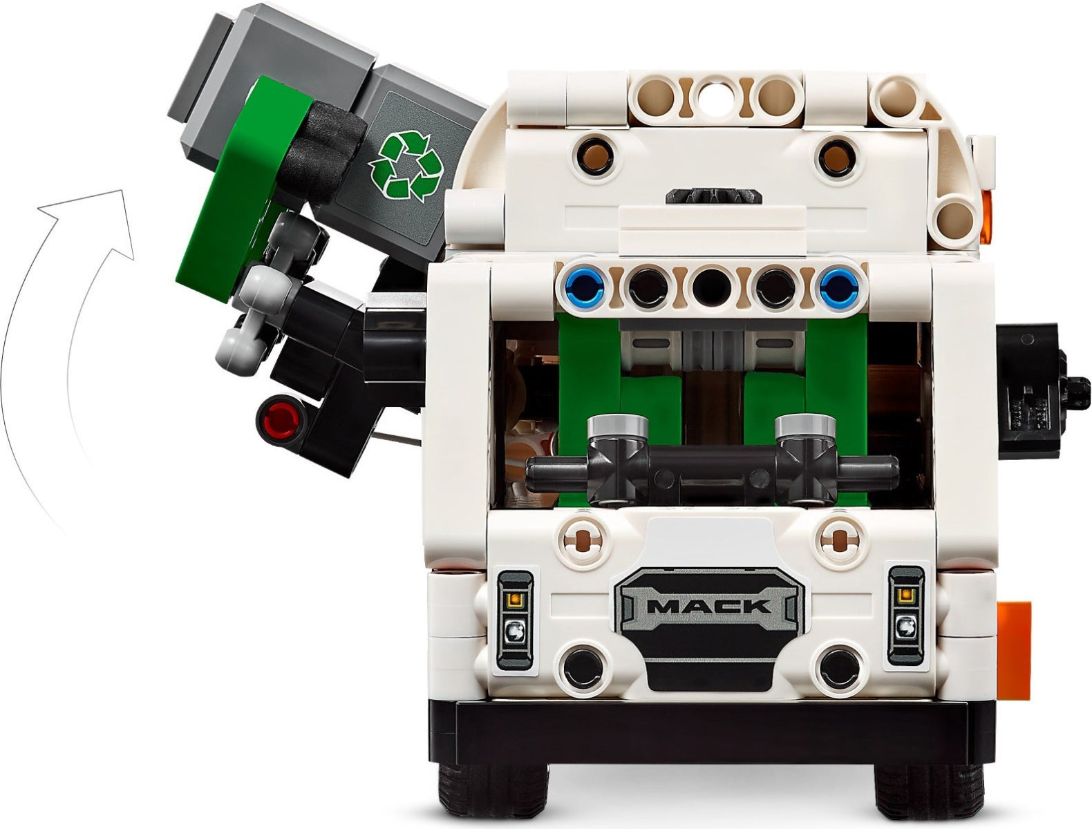 Buy Lego Technic Mack LR Electric Garbage Truck Building Set  42167 with 503pcs | Yallatoys.com