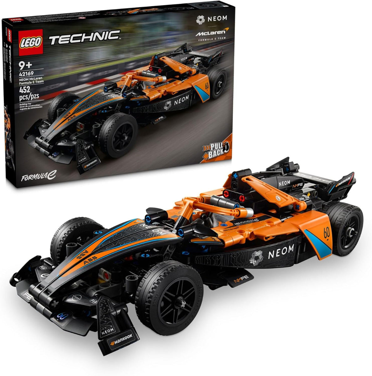 Buy Lego Technic Neom McLaren Formula E Race Car Toy with 452pcs | Yallatoys.com