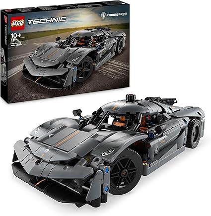 Buy Lego Technic Koenigsegg Jesko Absolut Grey Hypercar 42173 With 801pcs | Yallatoys.com