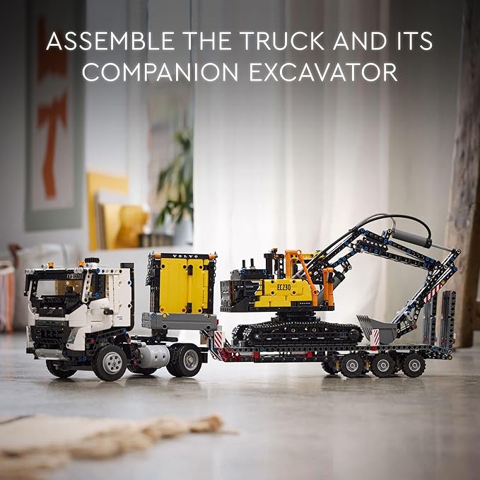 Buy Lego Technic Volvo Fmx Truck & Ec230 Electric Excavator 42175 With 2274pcs | Yallatoys.com