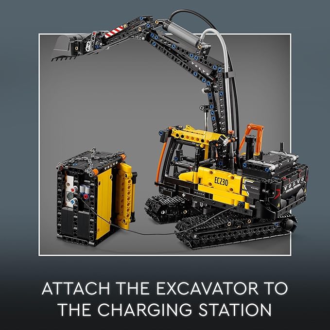 Buy Lego Technic Volvo Fmx Truck & Ec230 Electric Excavator 42175 With 2274pcs | Yallatoys.com