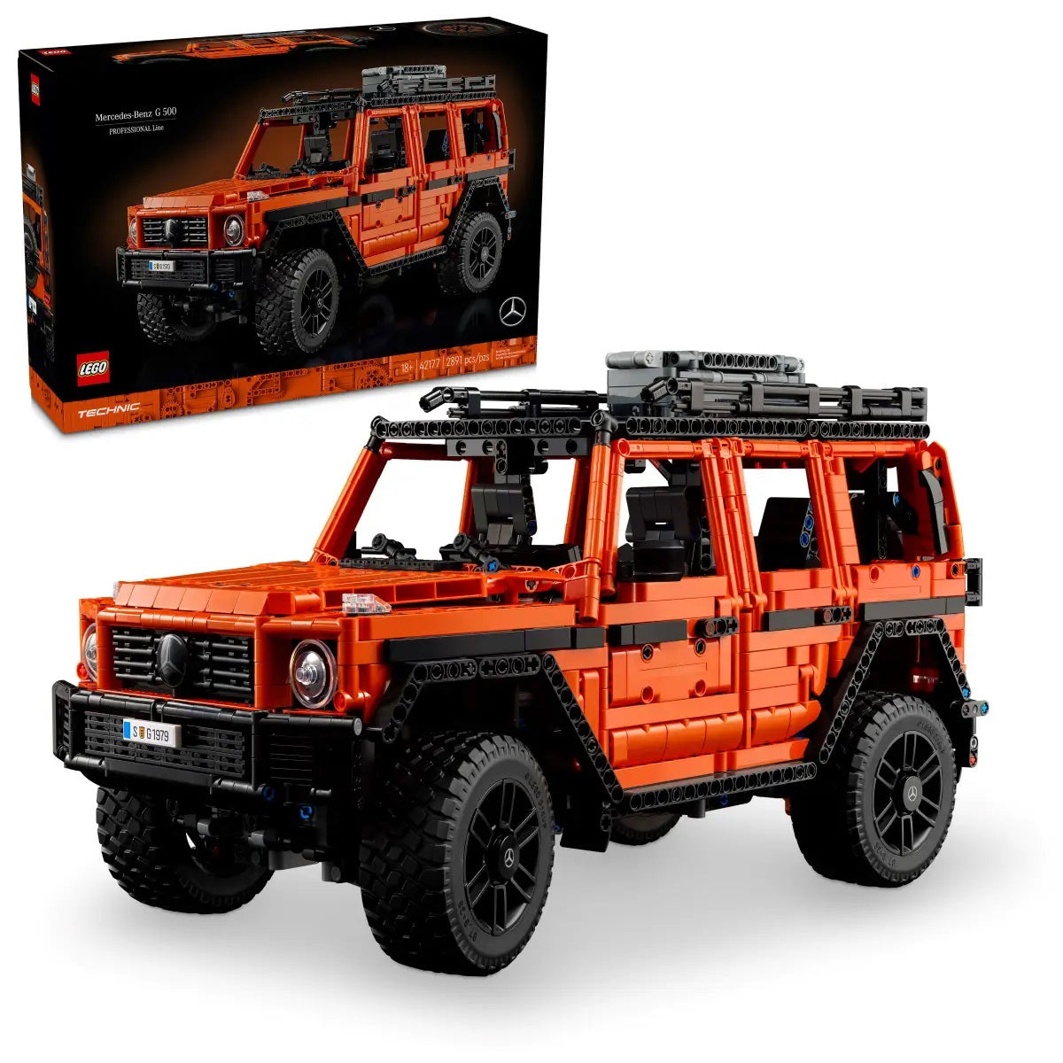 Buy Lego Technic Mercedes Benz G 500 Professional Line 42177 With 2891pcs | Yallatoys.com