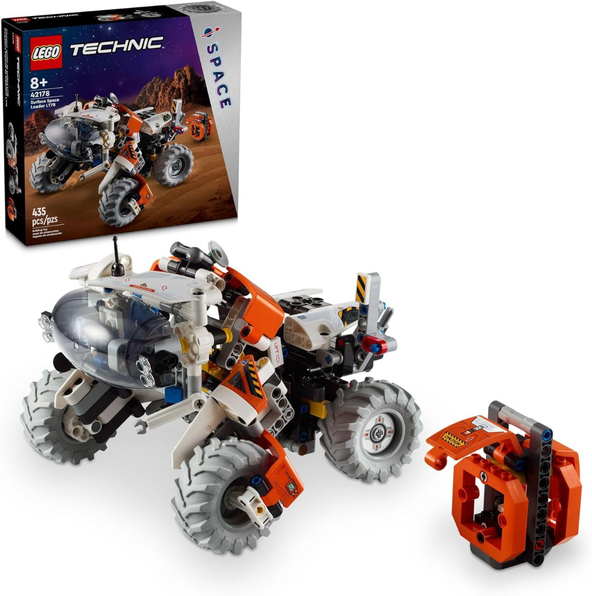 Buy Lego Technic Surface Space Loader LT78 Building Set 42178 with 435pcs | Yallatoys.com