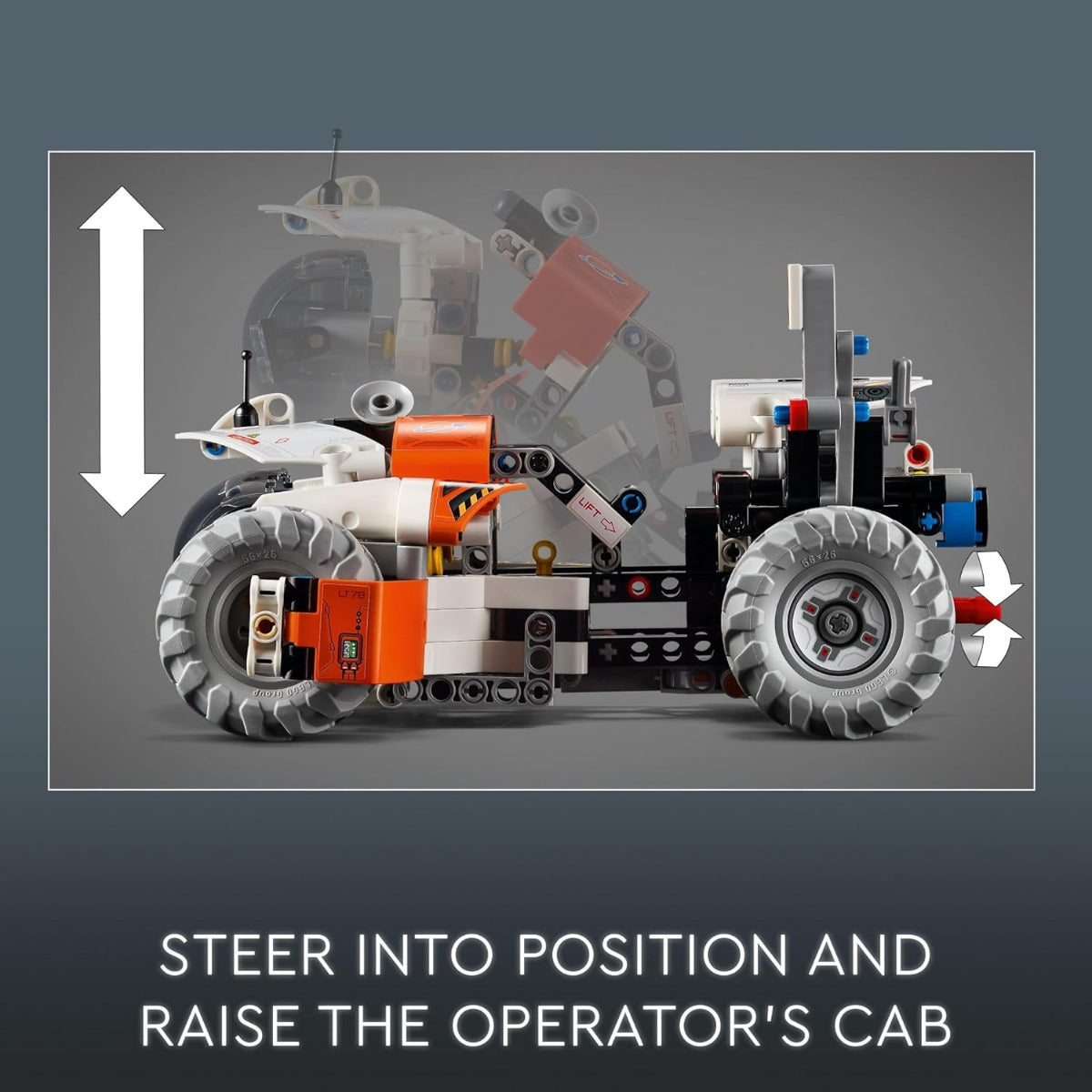 Buy Lego Technic Surface Space Loader LT78 Building Set 42178 with 435pcs | Yallatoys.com