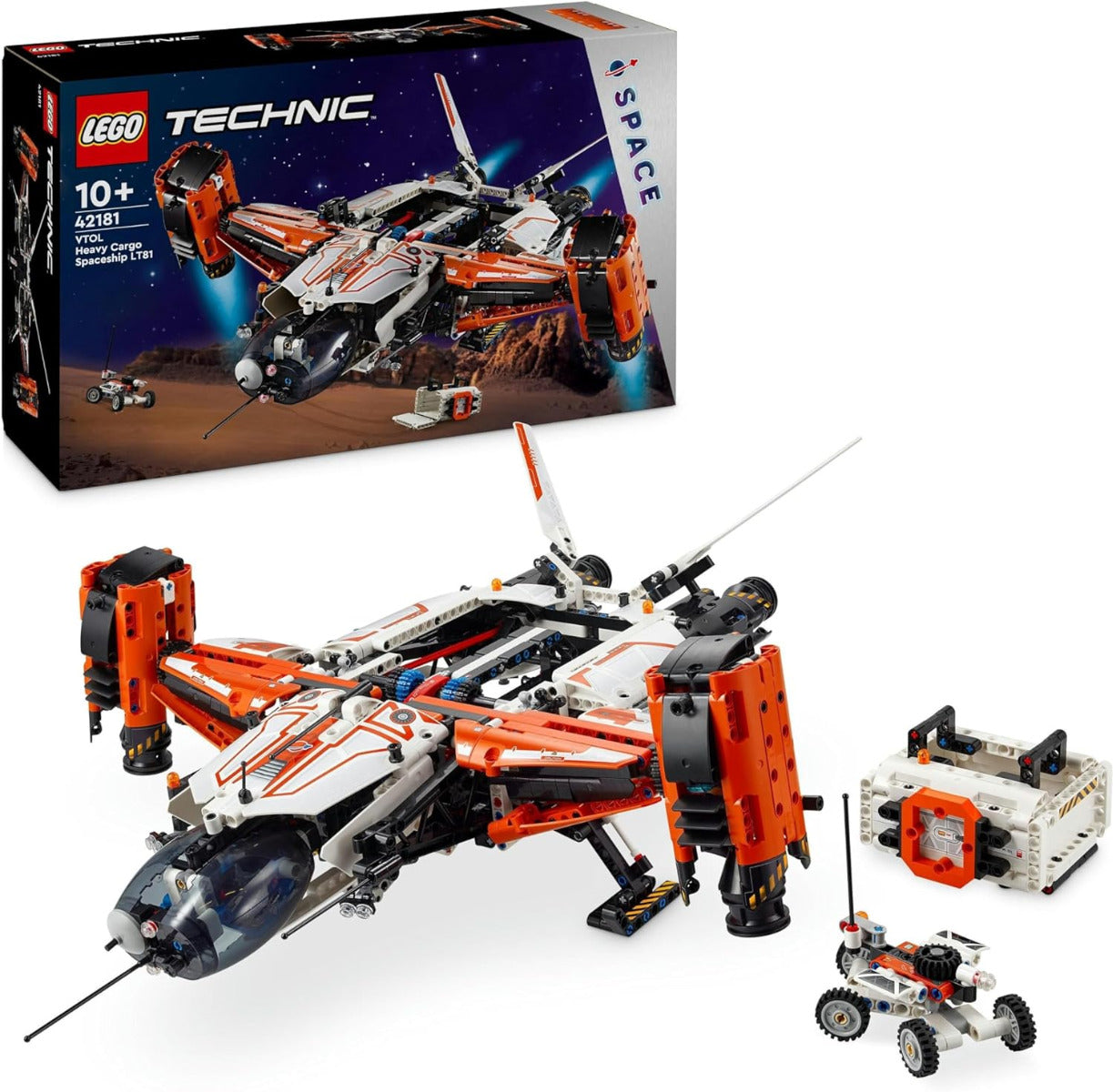 Buy Lego Technic VTOL Heavy Cargo Spaceship LT81 Building Set 42181 with 1365pcs | Yallatoys.com