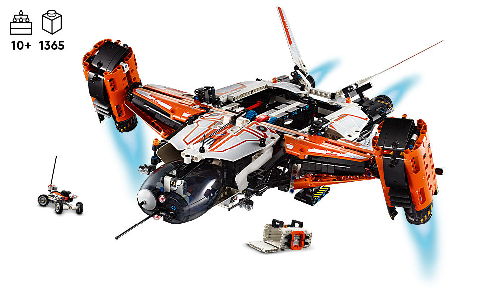 Buy Lego Technic VTOL Heavy Cargo Spaceship LT81 Building Set 42181 with 1365pcs | Yallatoys.com
