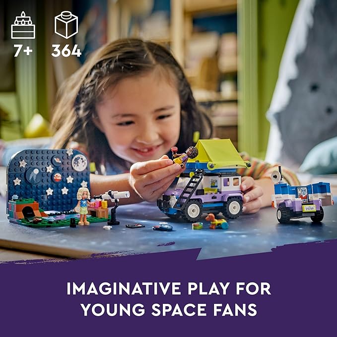 Buy Lego Friends Stargazing Camping Vehicle Toy 42603 with 364pcs | Yallatoys.com