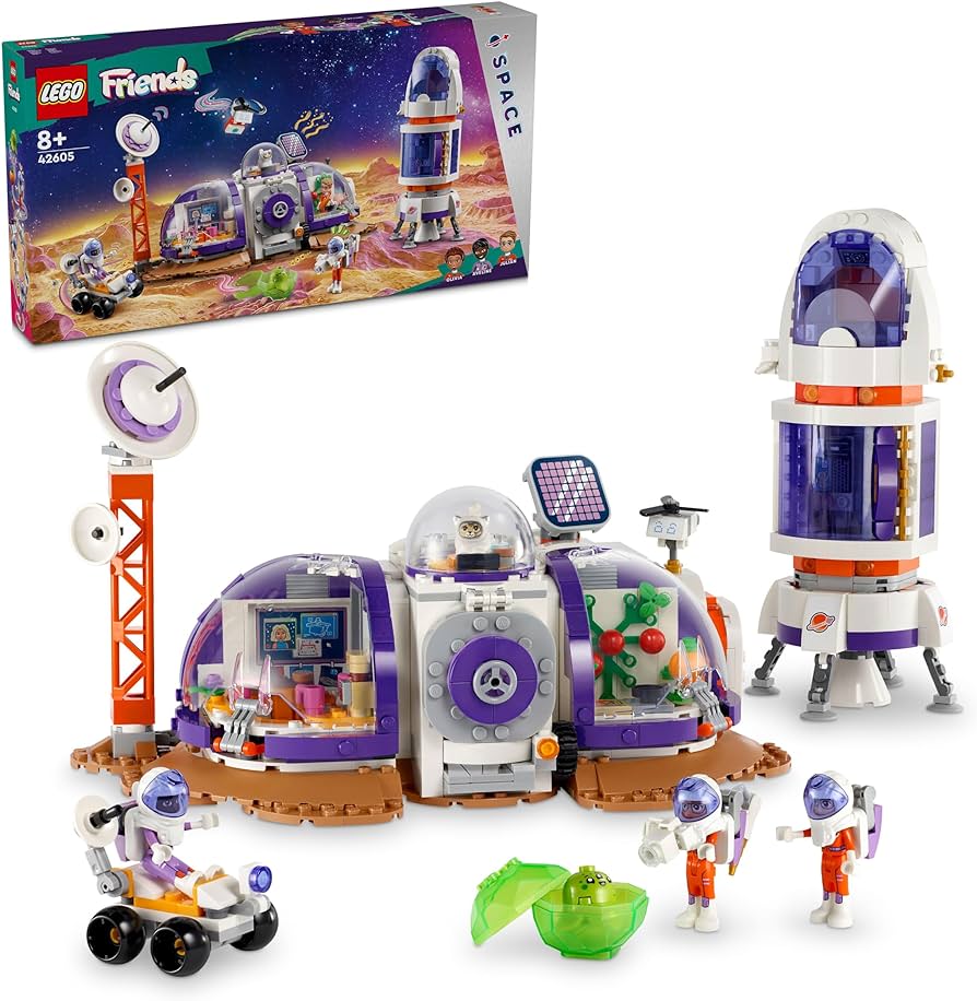 Buy Lego Friends Mars Space Base and Rocket 42605 with 981pcs | Yallatoys.com