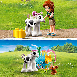 Buy Lego Friends Autumns Baby Cow Shed Farm Animal 42607 with 79pcs | Yallatoys.com