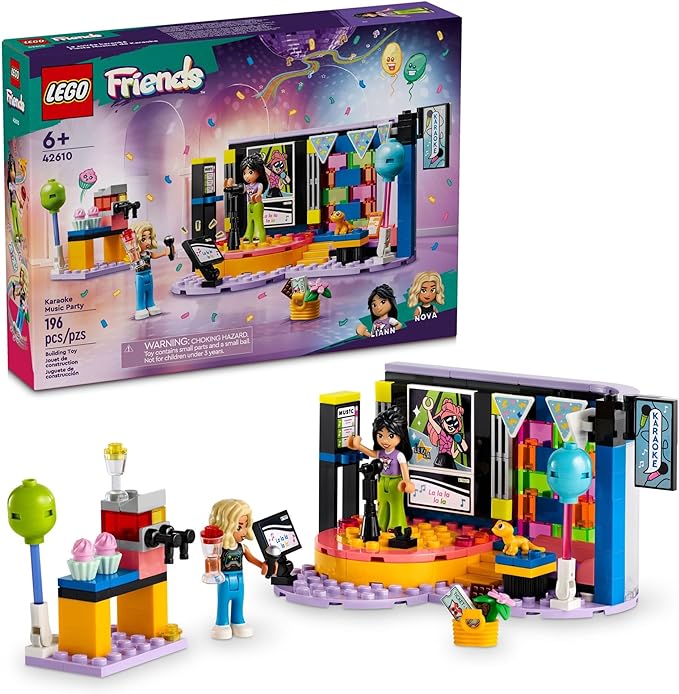 Buy Lego Friends Karaoke Music Party Set 42610 with 196pcs | Yallatoys.com