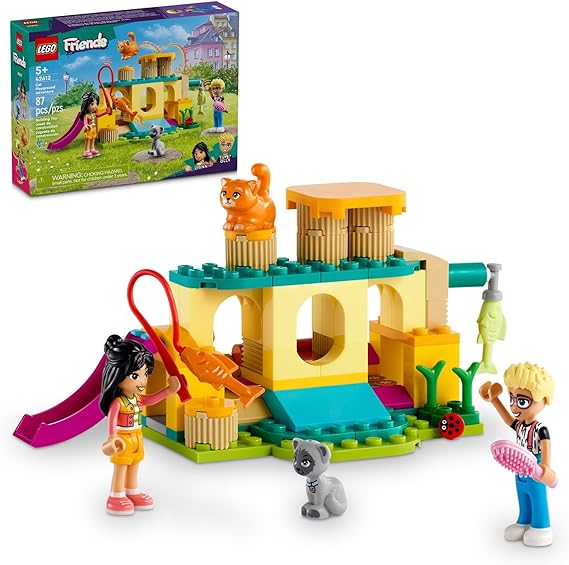 Buy Lego Friends Cat Playground Adventure 42612 with 87pcs | Yallatoys.com