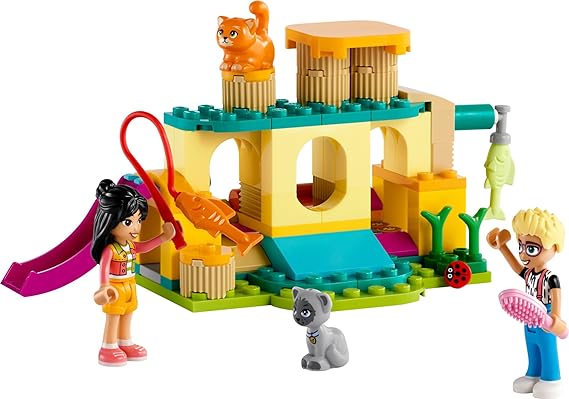 Buy Lego Friends Cat Playground Adventure 42612 with 87pcs | Yallatoys.com