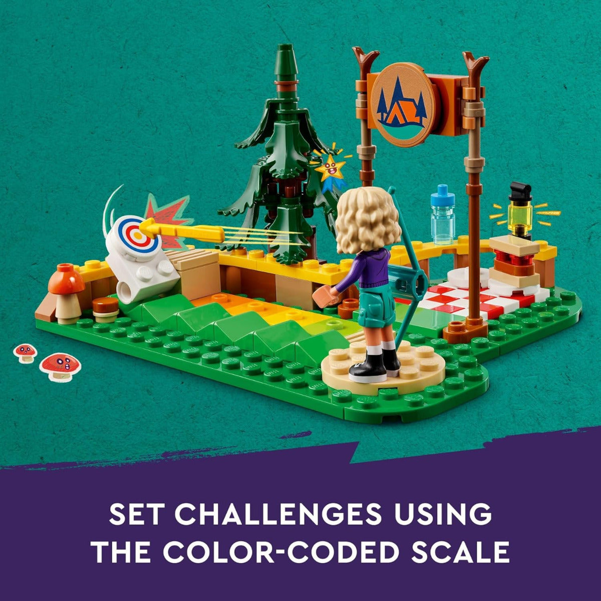 Buy Lego Friends Adventure Camp Archery Range 42622 With 157pcs | Yallatoys.com
