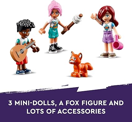 Buy Lego Friends Adventure Camp Cozy Cabins 42624 With 437pcs | Yallatoys.com