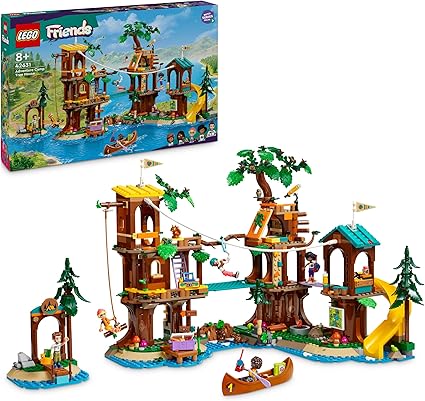 Buy Lego Friends Adventure Camp Tree House 42631 With 1128pcs | Yallatoys.com