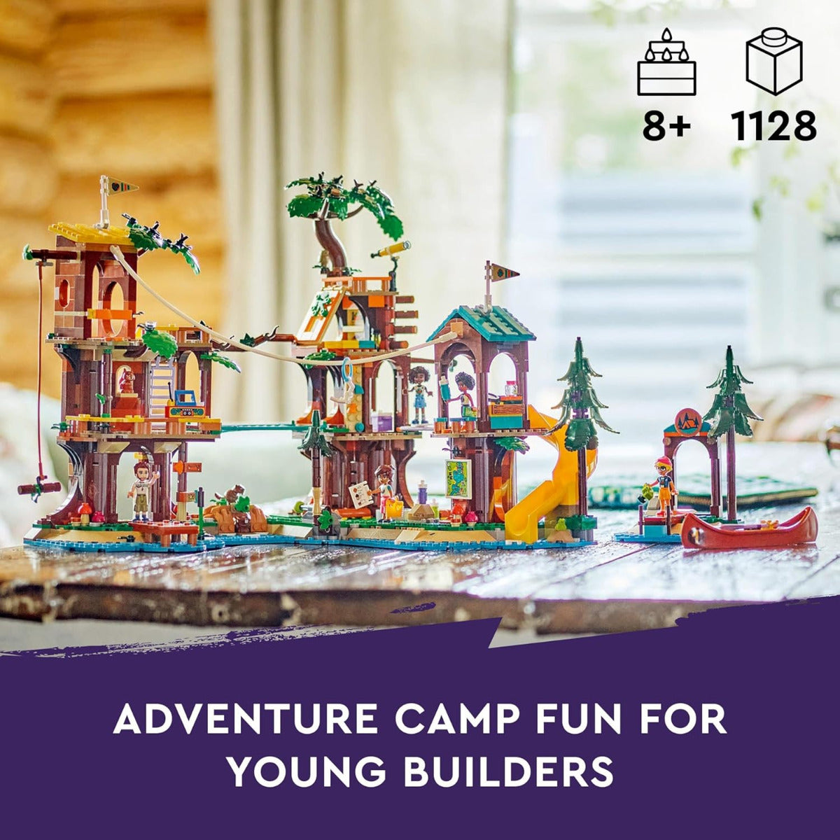 Buy Lego Friends Adventure Camp Tree House 42631 With 1128pcs | Yallatoys.com