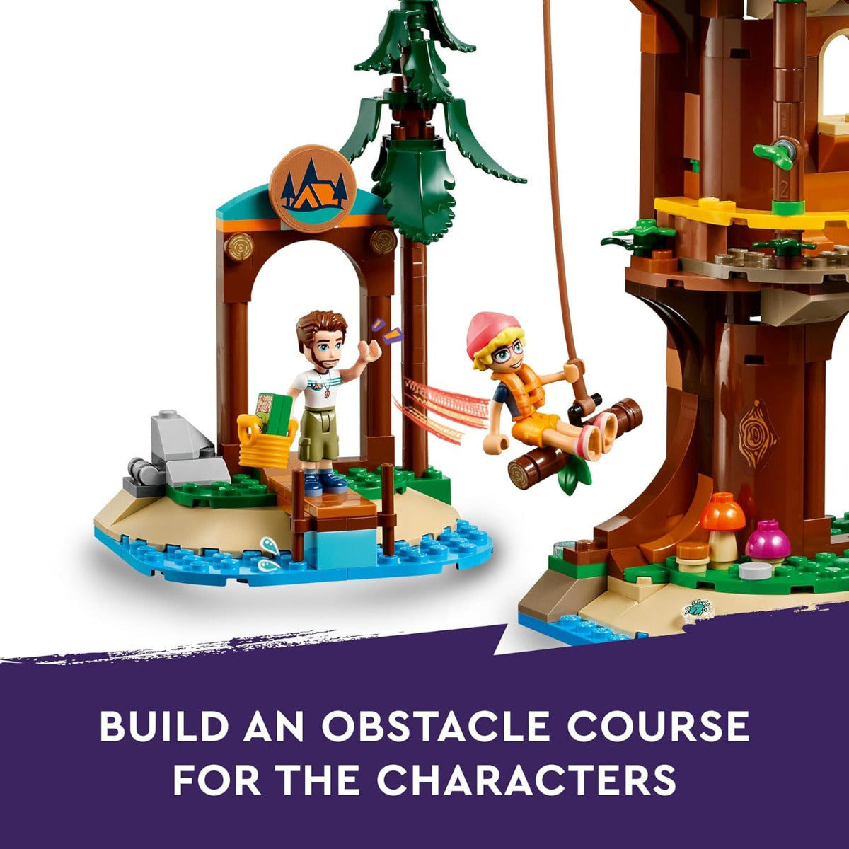 Buy Lego Friends Adventure Camp Tree House 42631 With 1128pcs | Yallatoys.com