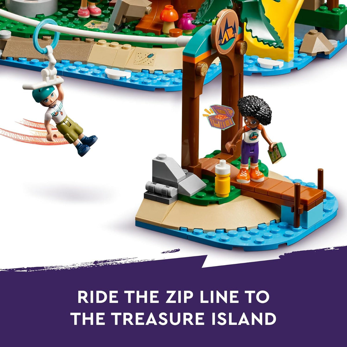 Buy Lego Friends Adventure Camp Tree House 42631 With 1128pcs | Yallatoys.com
