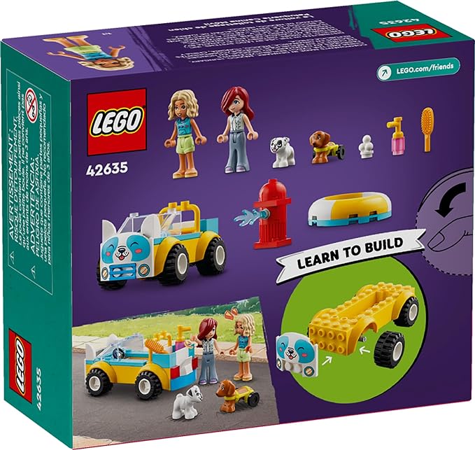 Buy Lego Friends Dog Grooming Car 42635 With 60pcs | Yallatoys.com