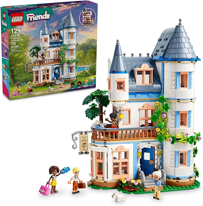Buy Lego Friends Castle Bed And Breakfast 42638 With 1311pcs | Yallatoys.com