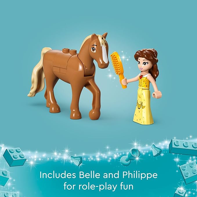 Buy Lego Disney Princess Belles Storytime Horse Carriage Building Toy 43233 with 62pcs | Yallatoys.com