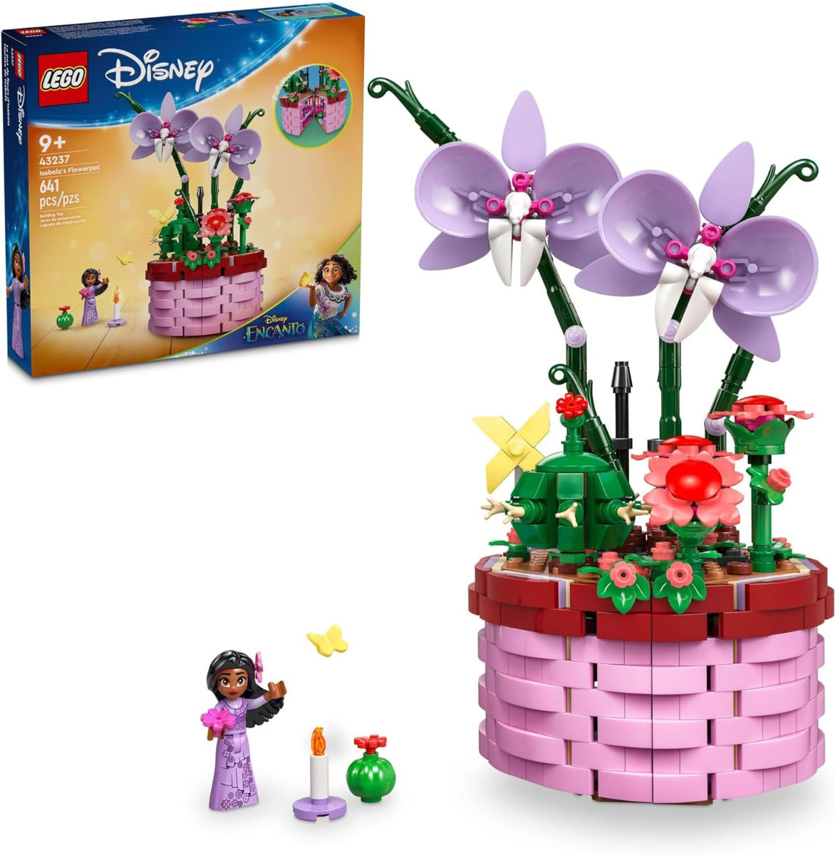 Buy Lego Disney Encanto Isabelas Flowerpot 43237 with 641pcs | Yallatoys.com