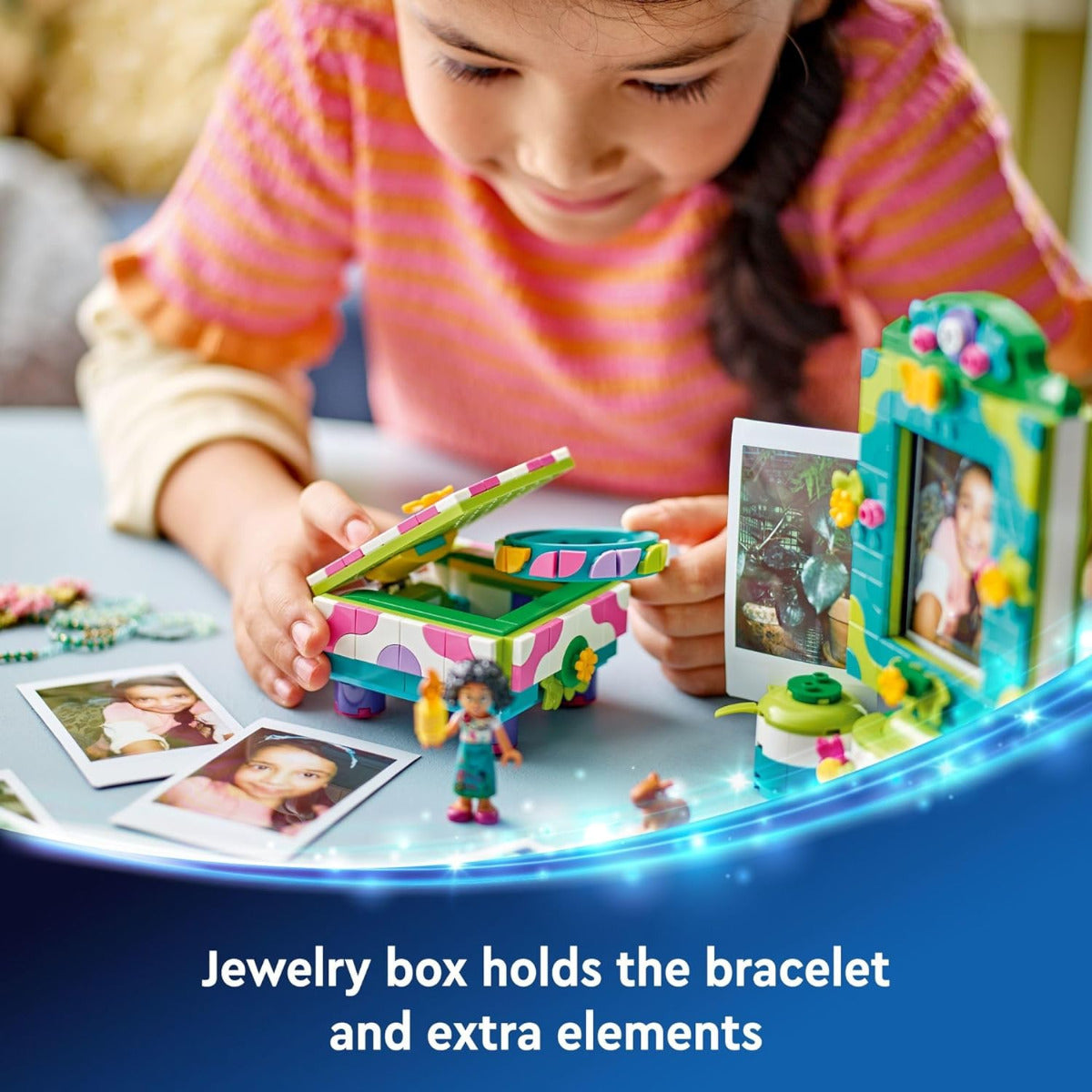 Buy Lego Disney Encanto Mirabels Photo Frame and Jewelry Box 43239 with 334pcs | Yallatoys.com