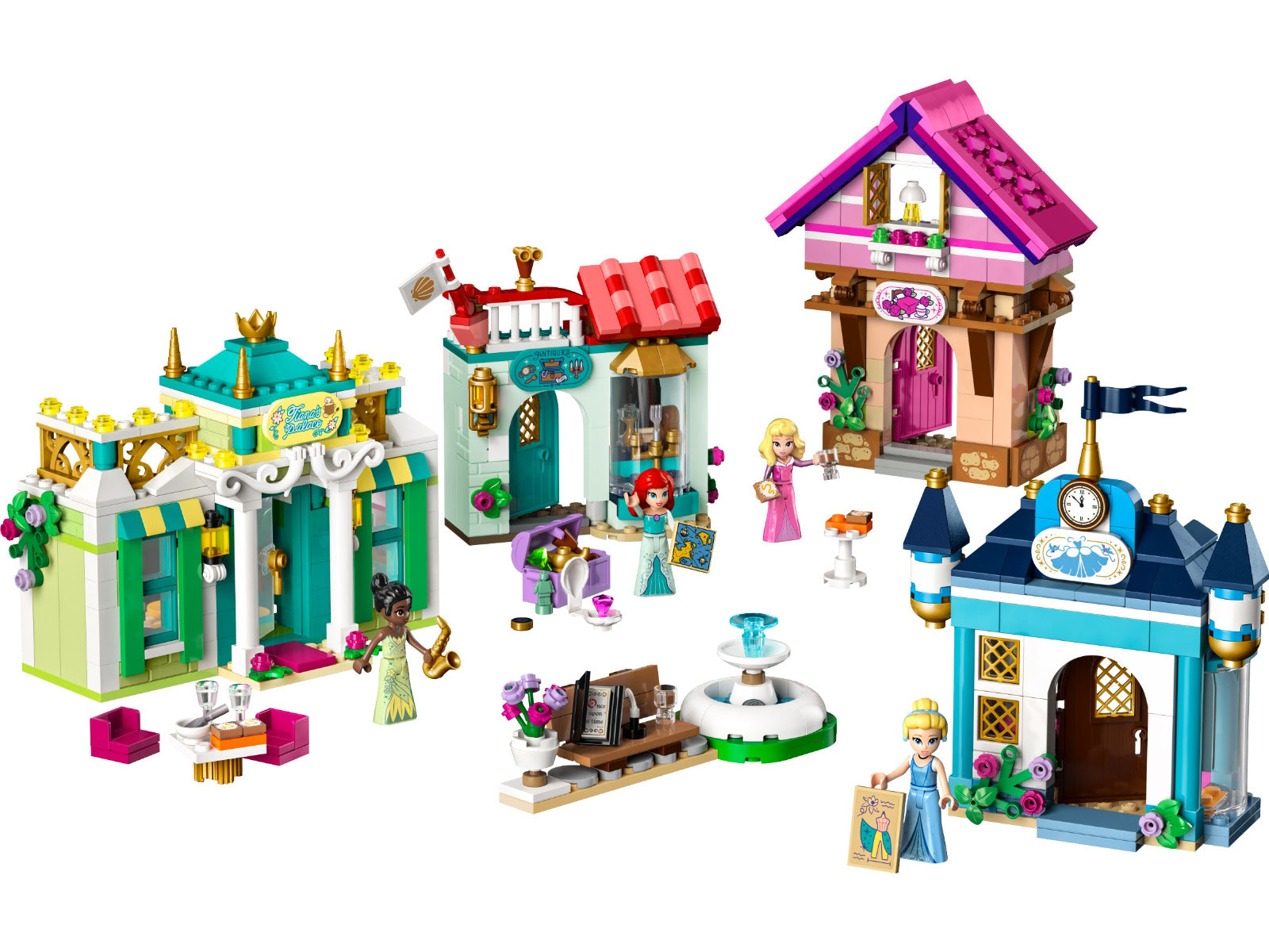 Buy Lego Disney Princess Market Adventure 43246 with 841pcs | Yallatoys.com