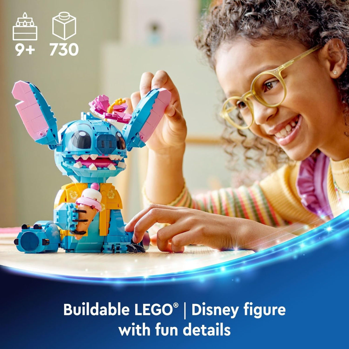 Buy Lego Disney Stitch 43249 with 730pcs | Yallatoys.com