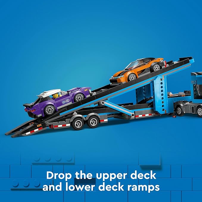 Buy Lego City Car Transporter Truck with Sports Cars 60408 With 998pcs | Yallatoys.com