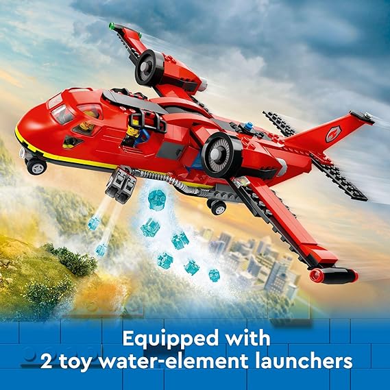 Buy Lego City Fire Rescue Plane Building Set 60413 with 478pcs | Yallatoys.com