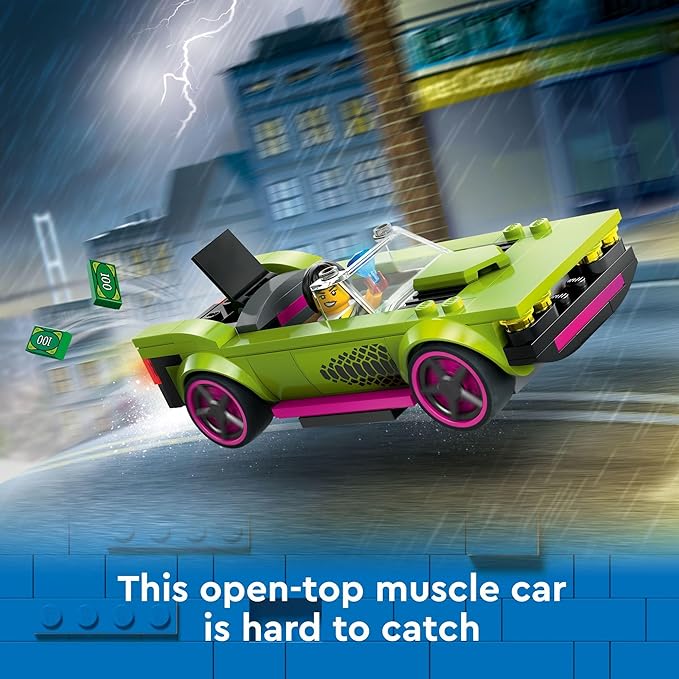 Buy Lego City Police Car and Muscle Car Chase Set 60415 with 213pcs | Yallatoys.com
