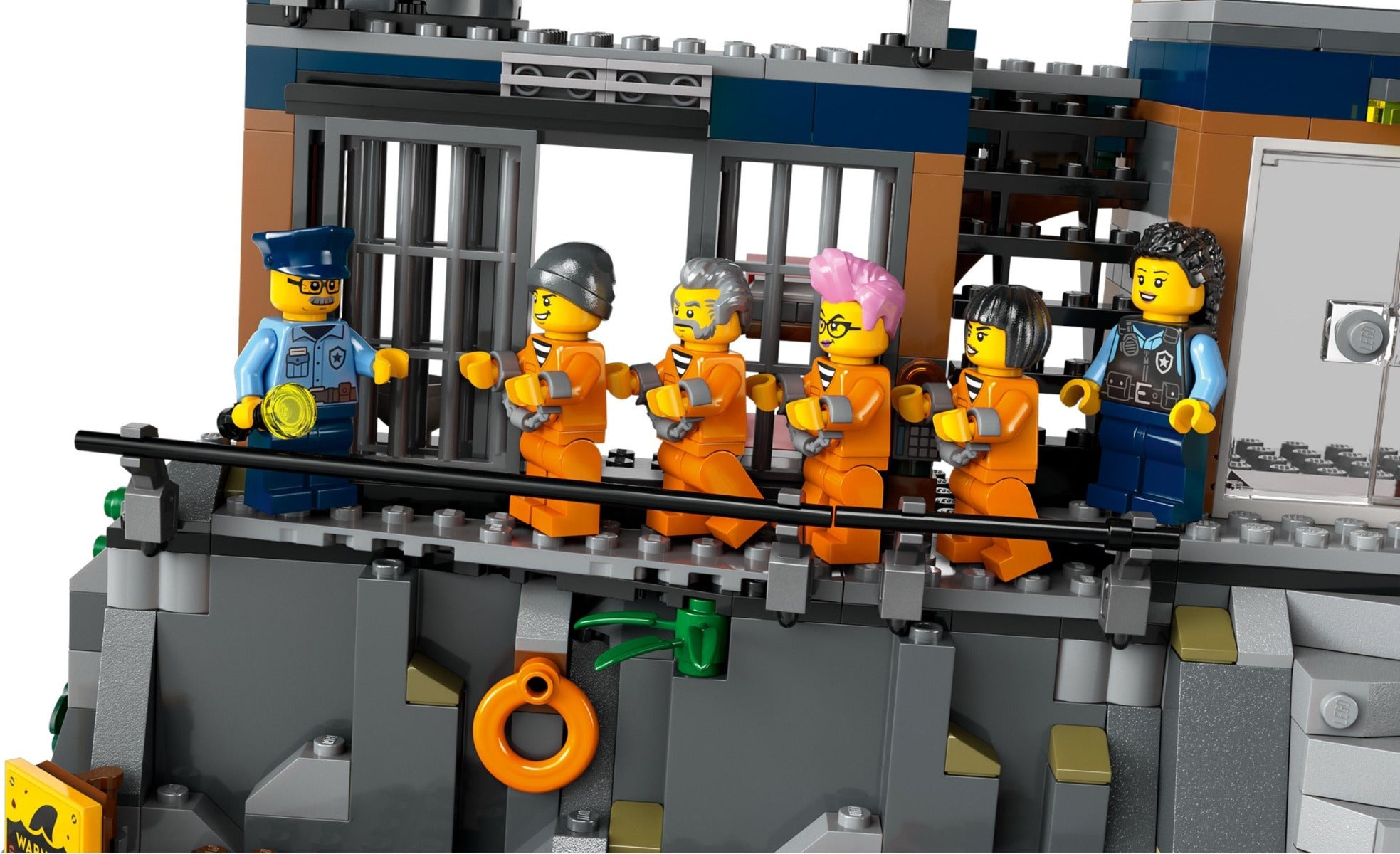 Buy Lego City Police Prison Island Building Set 60419 with 980pcs | Yallatoys.com