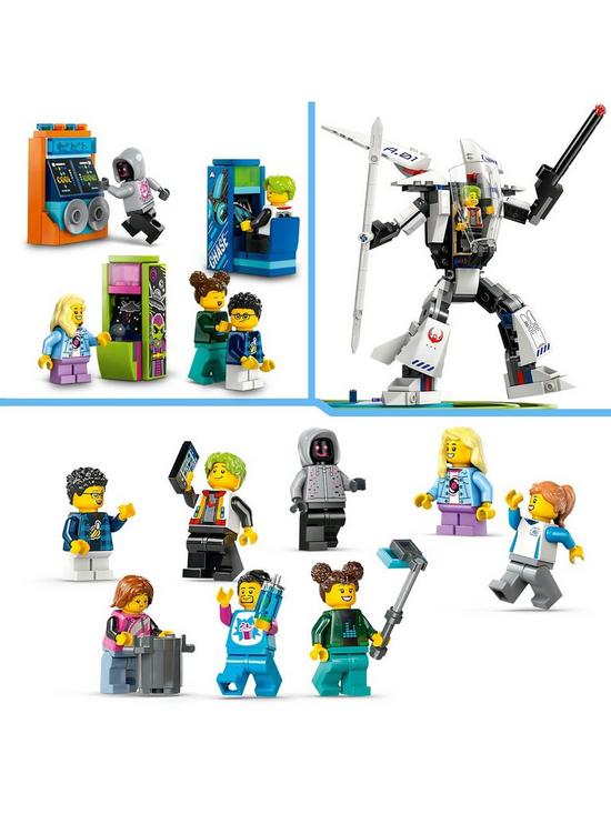 Buy Lego City Robot World Roller Coaster Park 60421 With 968pcs | Yallatoys.com