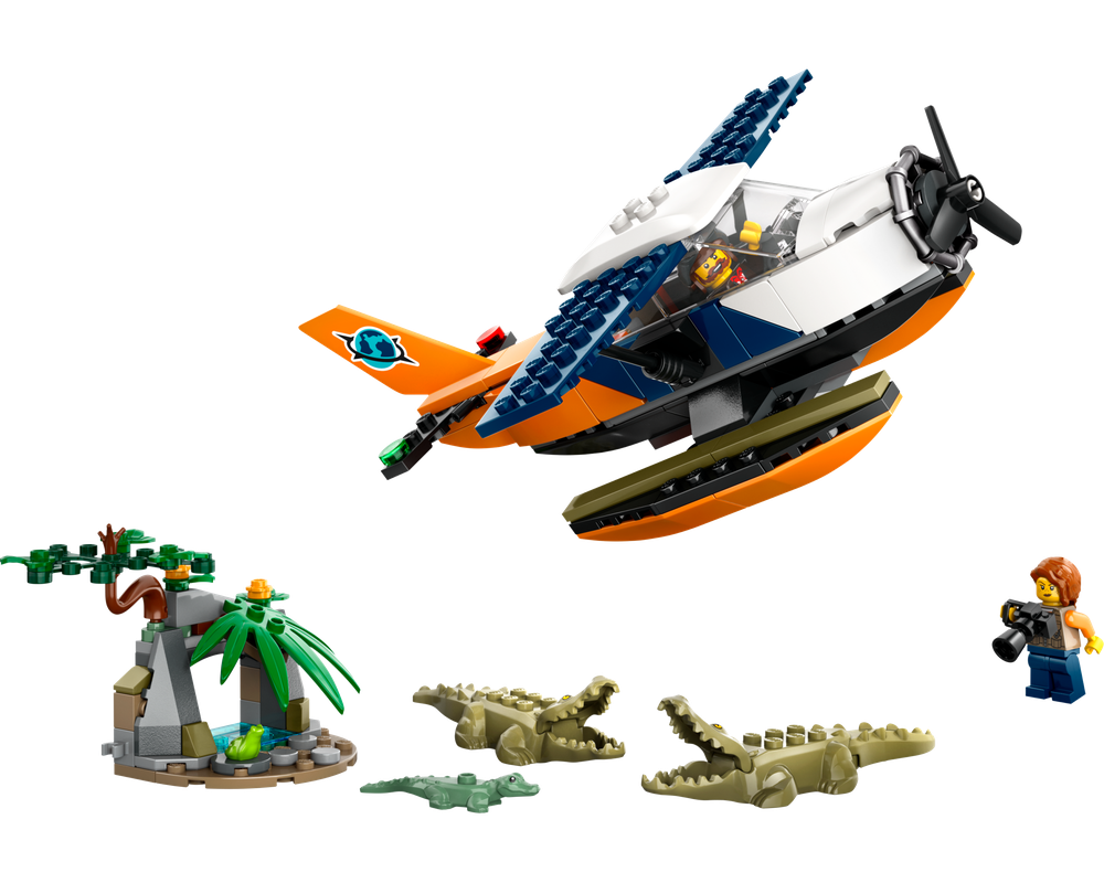 Buy Lego City Jungle Explorer Water Plane 60425 With 177pcs | Yallatoys.com
