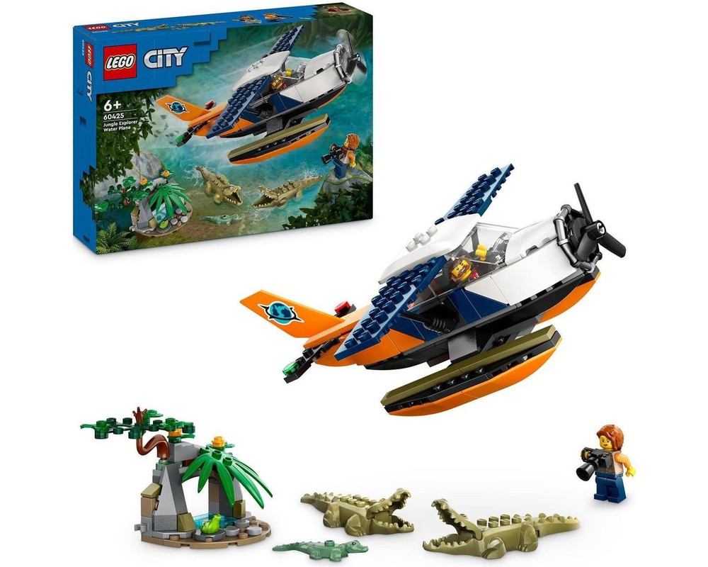 Buy Lego City Jungle Explorer Water Plane 60425 With 177pcs | Yallatoys.com