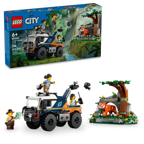 Buy Lego City Jungle Explorer Off Road Truck 60426 With 314pcs | Yallatoys.com