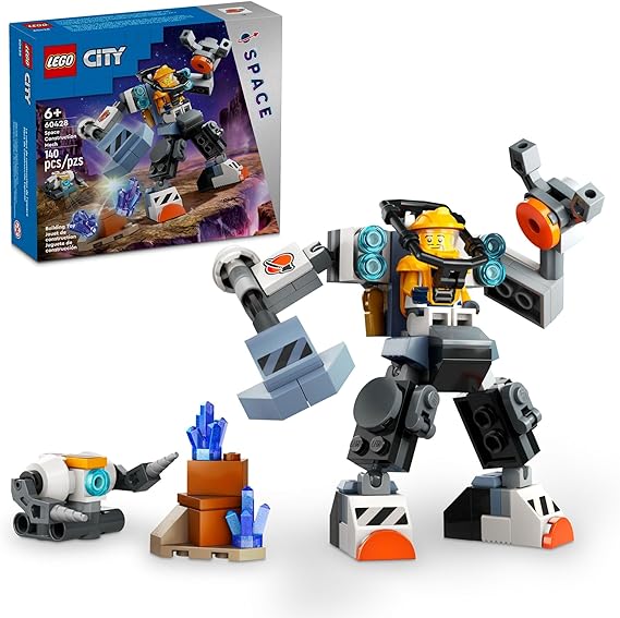 Buy Lego City Space Construction Mech Suit Building Set 60428 with 140pcs | Yallatoys.com